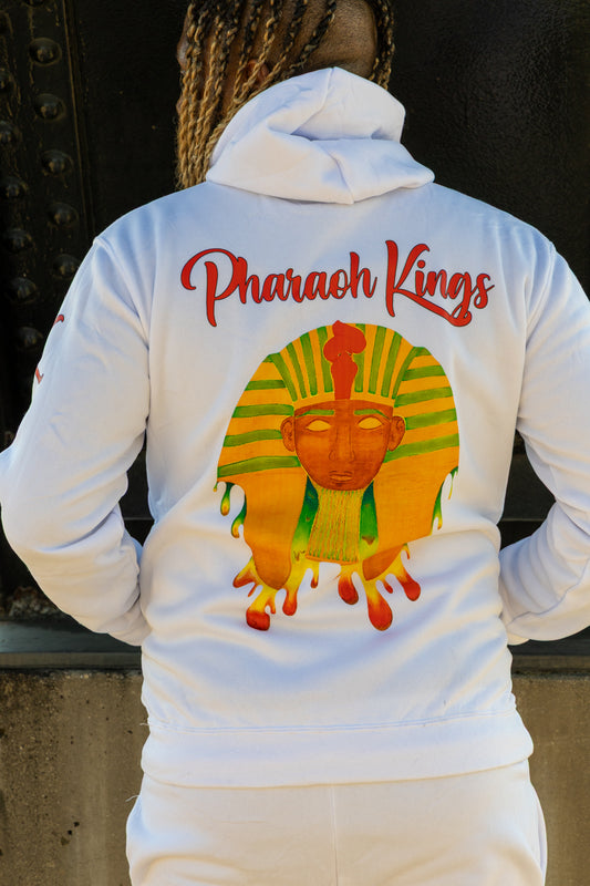 PHARAOH SUIT- RED&WHITE